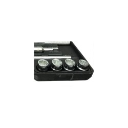 Sada nástrčných kľúčov 3/4", 21ks, 19-50mm, viacštvorcová GEKO