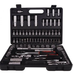 Sada nástrčných súprav 94ks, 1/2", 1/4" HEIDMANN