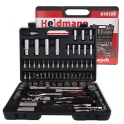 Sada nástrčných súprav 94ks, 1/2", 1/4" HEIDMANN