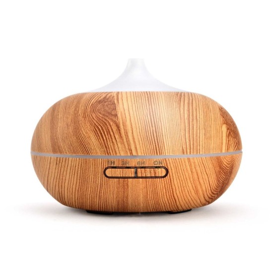 Arómový difuzér Sumó, osviežovač vzduchu a zvlhčovač vzduchu, svetlé drevo, 300ml Nature7