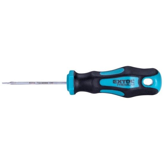 Skrutkovač TORX, T6x60mm, CrV EXTOL PREMIUM Skrutkovač TORX, T6x60mm, CrV EXTOL PREMIUM