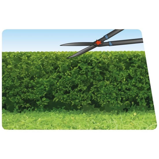 Nožnice na živý plot s vlnitou čepeľou, 630 mm EXTOL PREMIUM