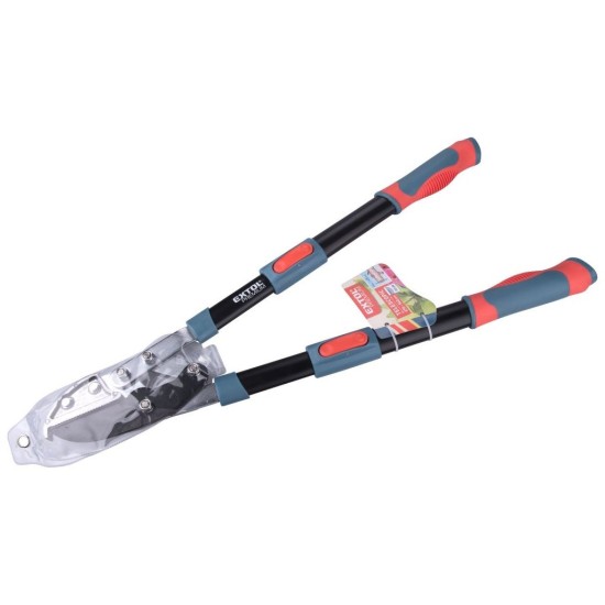 Teleskopické nožnice na konáre kovadlina prevodovky, 670-940 mm, HCS EXTOL PREMIUM Teleskopické nožnice na konáre kovadlina prevodovky, 670-940 mm, HCS EXTOL PREMIUM