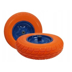 Nenafukovacie pevné koleso, rôzne farebné varianty PU 4,00-8 Nenafukovacie pevné koleso, rôzne farebné varianty PU 4,00-8