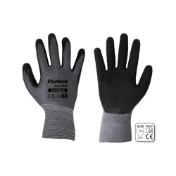 Ochranné rukavice 10", latex PERFECT GRIP GREY