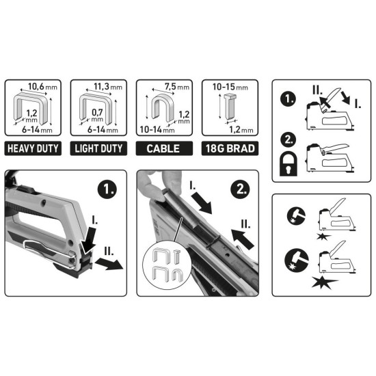 4-funkčná zošívačka, 6-14 mm EXTOL PREMIUM 4-funkčná zošívačka, 6-14 mm EXTOL PREMIUM