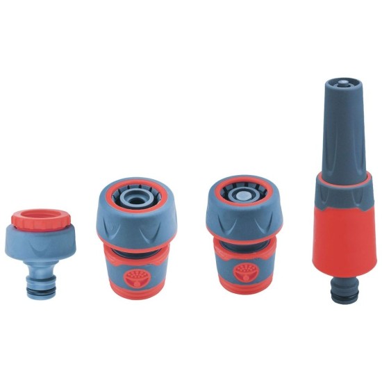 Hadicová súprava 4ks, pre 1/2" hadicu EXTOL PREMIUM Hadicová súprava 4ks, pre 1/2" hadicu EXTOL PREMIUM