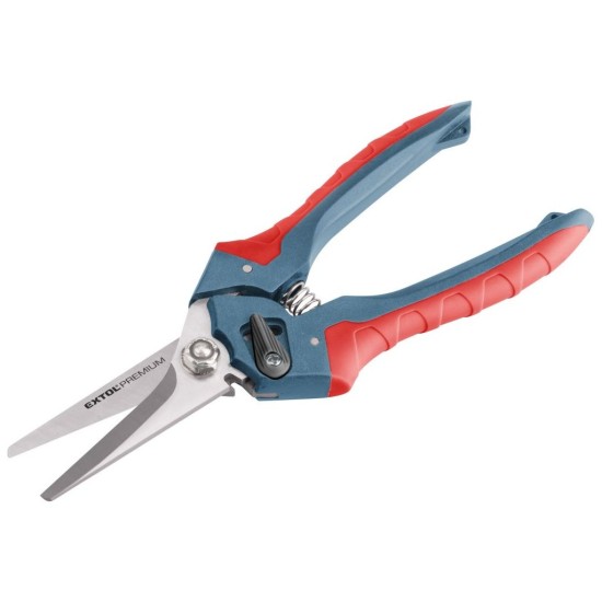 Viacúčelové nožnice z nehrdzavejúcej ocele, 210 mm EXTOL PREMIUM