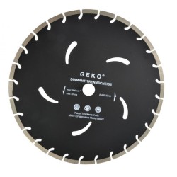 Segmentový diamantový rezací kotúč 400x10x32mm GEKO Segmentový diamantový rezací kotúč 400x10x32mm GEKO