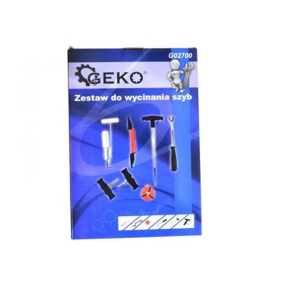 Súprava na výmenu čelného skla automobilu GEKO