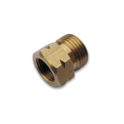 Redukcia pre plynové fľaše, externá GZ21,8L na vnútornú GW3/8"L Redukcia pre plynové fľaše, externá GZ21,8L na vnútornú GW3/8"L