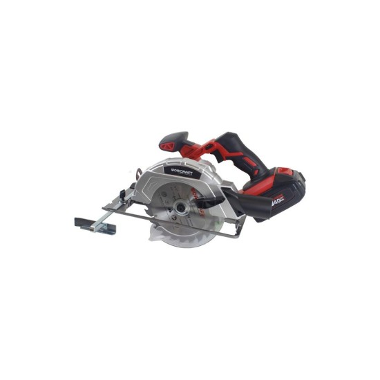 Aku kotoučová okružní pila 165mm 20V Worcraft CCS-S20Li bez baterie a nabíječky