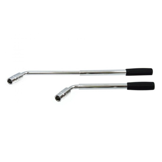 Teleskopický kľúč L, 17-19mm + 21-23mm, dĺžka 50cm, GEKO