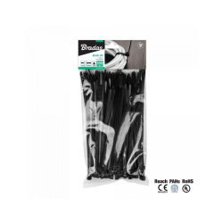 Sťahovacie pásky 7,6x450mm 100 ks UV BLACK