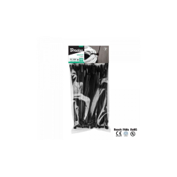 Sťahovacie pásky 7,6x450mm 100 ks UV BLACK