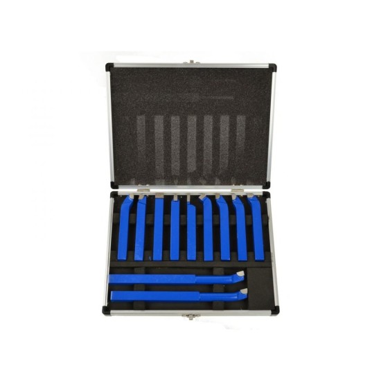 Sústružnícke nože 12x12mm, sada 11ks GEKO Sústružnícke nože 12x12mm, sada 11ks GEKO