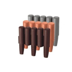 Plastový okraj - palisáda 2,7m, 155mm PALISÁDA (Farba: Sivá) Plastový okraj - palisáda 2,7m, 155mm PALISÁDA (Farba: Sivá)