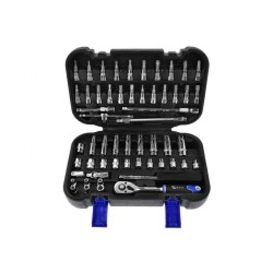 Sada nástrčných súprav torx 56ks, 1/4" GEKO