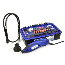 Mini rovný mlynček 170W s príslušenstvom 222ks GEKO Mini rovný mlynček 170W s príslušenstvom 222ks GEKO