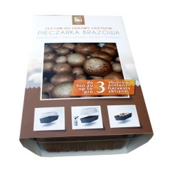Súprava na pestovanie hnedých húb 3L (Agaricus bisporus)