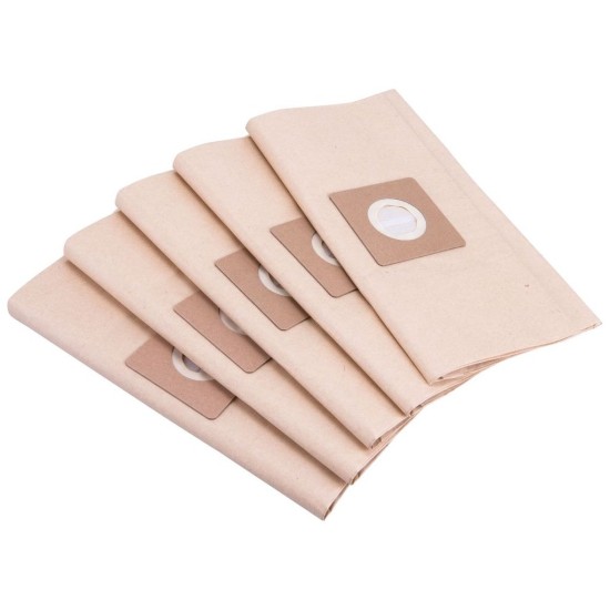 Filtračné vrecko, papierové, 5ks EXTOL PREMIUM