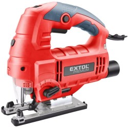 Priamočiara píla s laserom a svetlom, 800W EXTOL PREMIUM