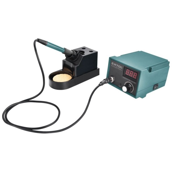 Spájkovacia stanica 70W s LCD a elektronickou reguláciou teploty a kalibráciou EXTOL INDUSTRIAL