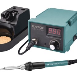 Spájkovacia stanica 70W s LCD a elektronickou reguláciou teploty a kalibráciou EXTOL INDUSTRIAL
