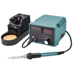 Spájkovacia stanica 70W s LCD a elektronickou reguláciou teploty a kalibráciou EXTOL INDUSTRIAL