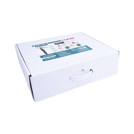 TIG horák, 35-50, 4m kábel, 5,5m hadica EXTOL INDUSTRIAL TIG horák, 35-50, 4m kábel, 5,5m hadica EXTOL INDUSTRIAL