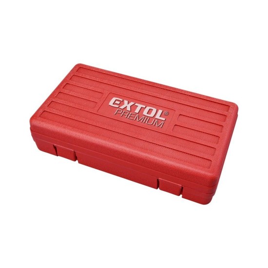 Súprava hlavy a hrotov Torx 35ks, 1/4",3/8", 1/2" EXTOL PREMIUM Súprava hlavy a hrotov Torx 35ks, 1/4",3/8", 1/2" EXTOL PREMIUM
