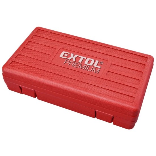 Súprava hlavy a hrotov Torx 35ks, 1/4",3/8", 1/2" EXTOL PREMIUM Súprava hlavy a hrotov Torx 35ks, 1/4",3/8", 1/2" EXTOL PREMIUM