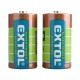 Alkalické batérie, 2ks, 1.5V C (LR14) EXTOL ENERGY