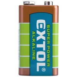 Alkalická batéria, 1ks, 9V (6LR61) EXTOL ENERGY Alkalická batéria, 1ks, 9V (6LR61) EXTOL ENERGY
