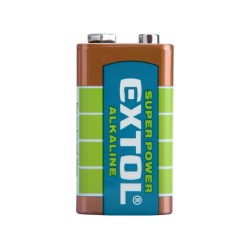 Alkalická batéria, 1ks, 9V (6LR61) EXTOL ENERGY Alkalická batéria, 1ks, 9V (6LR61) EXTOL ENERGY