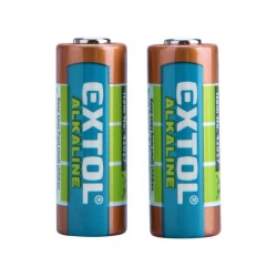 Alkalické batérie, 2ks, 12V (23A) EXTOL ENERGY