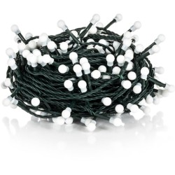 Vánoční řetěz kuličky 100LED 10+5m CW TM RETLUX RXL 219 Vánoční řetěz kuličky 100LED 10+5m CW TM RETLUX RXL 219
