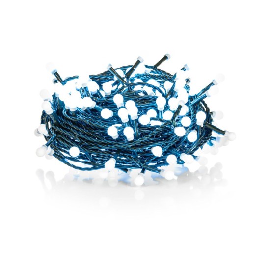 Vánoční řetěz kuličky 100LED 10+5m CW TM RETLUX RXL 219 Vánoční řetěz kuličky 100LED 10+5m CW TM RETLUX RXL 219