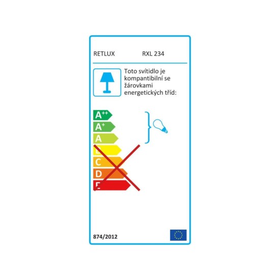 RXL 234 svietnik 7LED WW TM RETLUX RXL 234 svietnik 7LED WW TM RETLUX