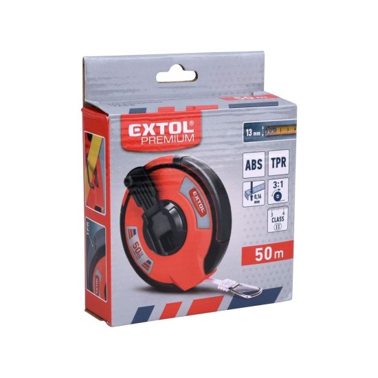 Oceľová páska, 50m, šírka pásky 13mm EXTOL PREMIUM