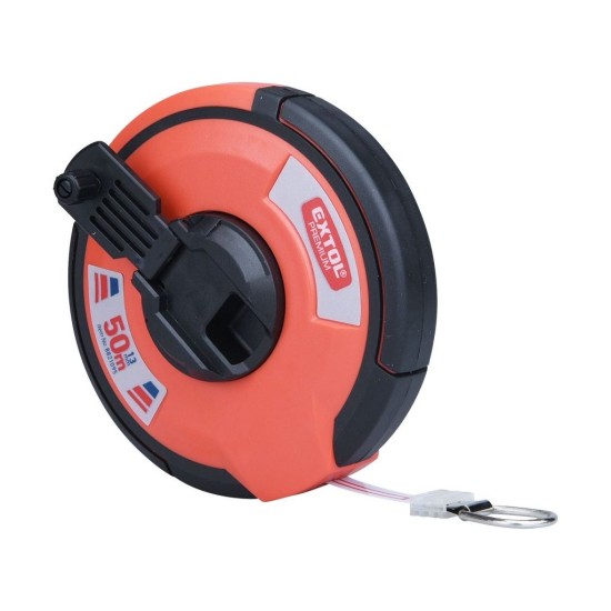 Oceľová páska, 50m, šírka pásky 13mm EXTOL PREMIUM Oceľová páska, 50m, šírka pásky 13mm EXTOL PREMIUM