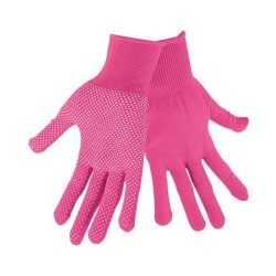 Polyesterové rukavice s PVC bodkami na dlani, veľkosť 7" EXTOL LADY Polyesterové rukavice s PVC bodkami na dlani, veľkosť 7" EXTOL LADY