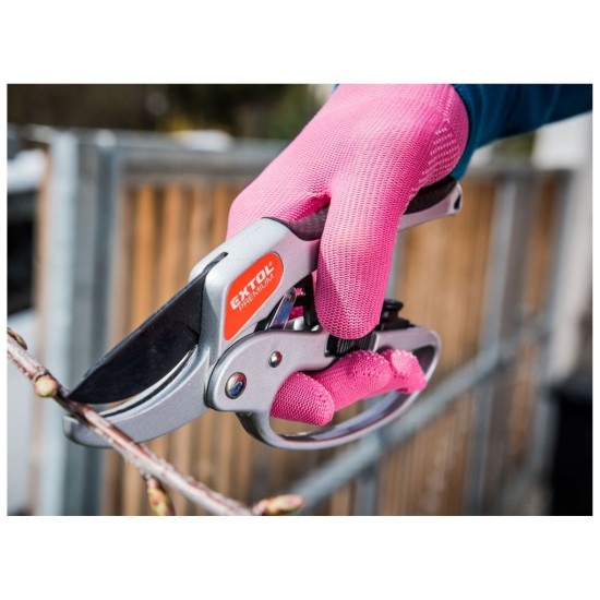 Polyesterové rukavice s PVC bodkami na dlani, veľkosť 7" EXTOL LADY Polyesterové rukavice s PVC bodkami na dlani, veľkosť 7" EXTOL LADY