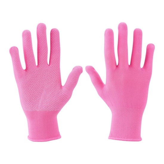 Polyesterové rukavice s PVC bodkami na dlani, veľkosť 7" EXTOL LADY Polyesterové rukavice s PVC bodkami na dlani, veľkosť 7" EXTOL LADY