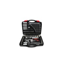 Gola set 94ks, 1/2", 1/4", torx a otvorené krúžkové nástrčné kľúče GEKO
