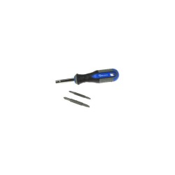 Skrutkovač s vymeniteľnými 1/4" a 5/16" hrotmi GEKO Skrutkovač s vymeniteľnými 1/4" a 5/16" hrotmi GEKO