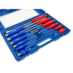 Sada rázových skrutkovačov 12ks, CrV GEKO