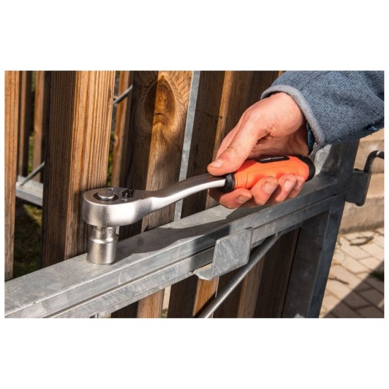 Tvarovaná račňa, 45 zubov, 1/2", D 253mm, Crv EXTOL PREMIUM
