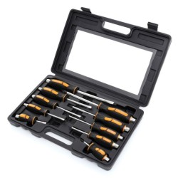 Sada rázových skrutkovačov, magnetická 10ks KD10283 KRAFT&DELE