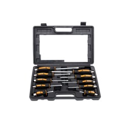 Sada rázových skrutkovačov, magnetická 10ks KD10283 KRAFT&DELE